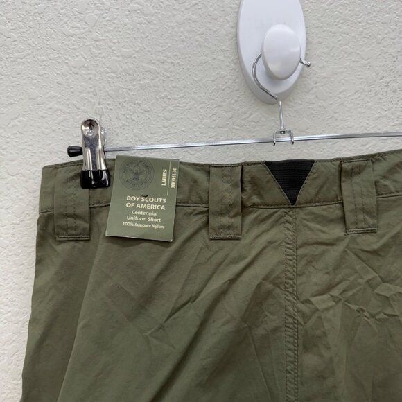 Boy Scouts of America Centennial Uniform Supplex Nylon Short Womens Medium NEW - Picture 3 of 10